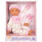 Lotus - 16" inch, Soft-bodied Baby Doll – Hispanic (No Hair)