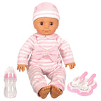 Lotus - 18" inch, Soft-bodied Baby Doll – Hispanic (No Hair)