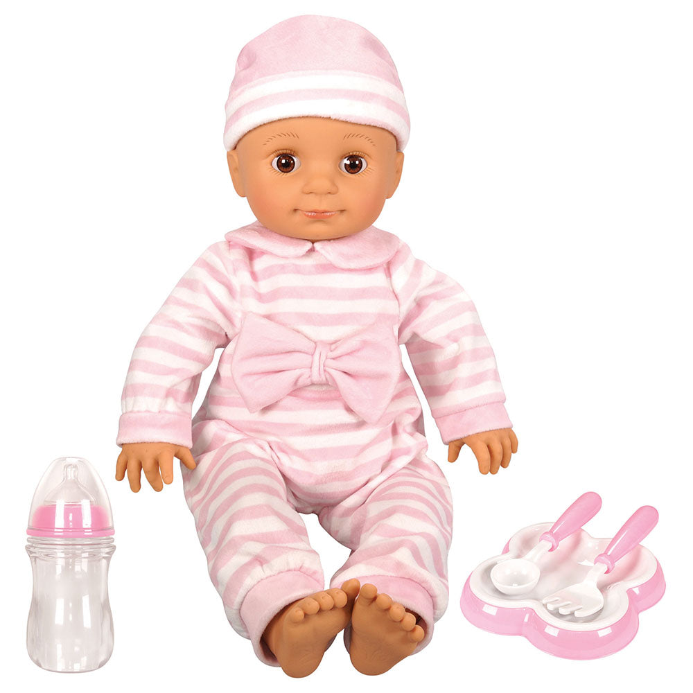 Lotus - 18" inch, Soft-bodied Baby Doll – Hispanic (No Hair)