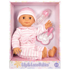 Lotus - 18" inch, Soft-bodied Baby Doll – Hispanic (No Hair)