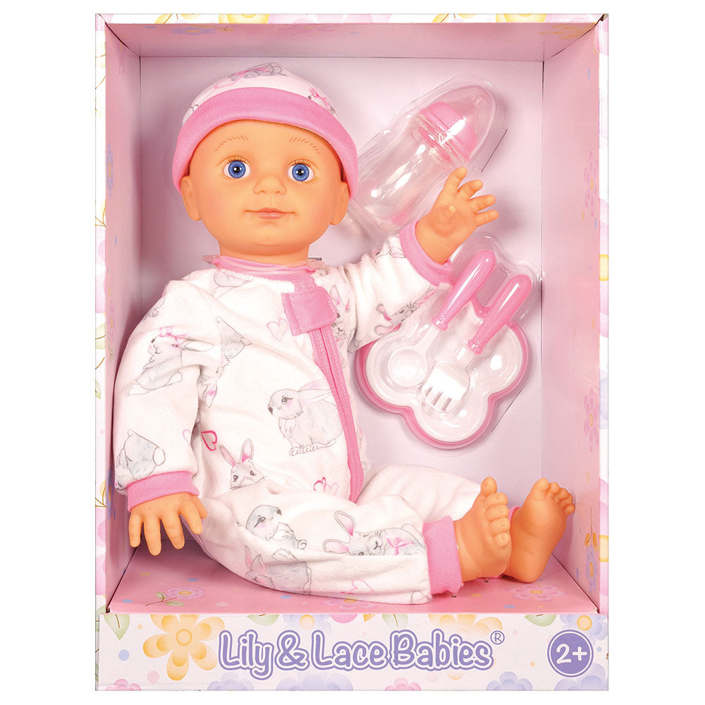 Lotus - 18" inch, Soft-bodied Baby Doll – Hispanic (No Hair)