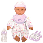 Lotus - 18" inch, Soft-bodied Baby Doll – Hispanic (No Hair)