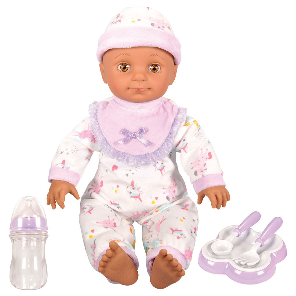 Lotus - 18" inch, Soft-bodied Baby Doll – Hispanic (No Hair)