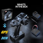 MJX – Brushless RC Hobby GradeTruck | High Speed, 2.4Ghz Remote Control | 1:16 Scale Radio Controlled Off-roader Electronic Monster R/C Truck | RTR, All Terrain - Black