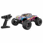 MJX – Brushless RC Hobby GradeTruck | High Speed, 2.4Ghz Remote Control | 1:16 Scale Radio Controlled Off-roader Electronic Monster R/C Truck | RTR, All Terrain - Pink