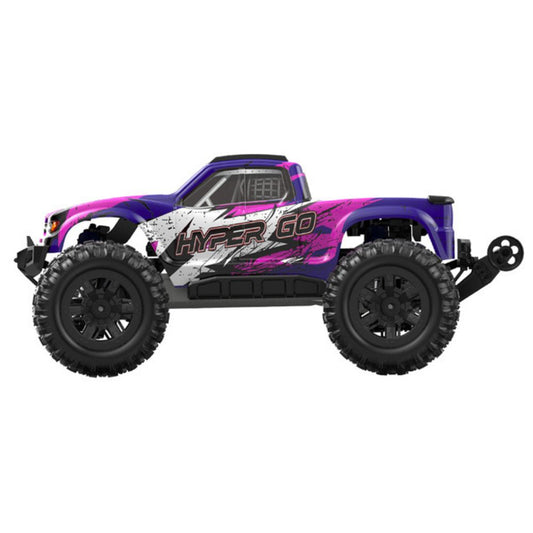 MJX – RC Hobby Grade GPS Truck | High Speed 38km/h, 2.4Ghz Remote Control | 1:16 Scale Radio Controlled Off-roader w Bluetooth & App | RTR, All Terrain - Purple