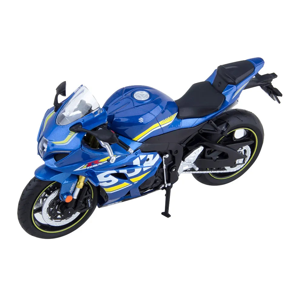 D-power MSZ - SUZUKI GSX-R1000 - Blue | Die-Cast Replica, Ultimate Collector's Item, Limited Edition | Size - 1:12, For Kids 3+