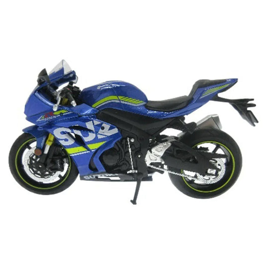 D-power MSZ - SUZUKI GSX-R1000 - Blue | Die-Cast Replica, Ultimate Collector's Item, Limited Edition | Size - 1:12, For Kids 3+