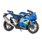 D-power MSZ - SUZUKI GSX-R1000 - Blue | Die-Cast Replica, Ultimate Collector's Item, Limited Edition | Size - 1:12, For Kids 3+