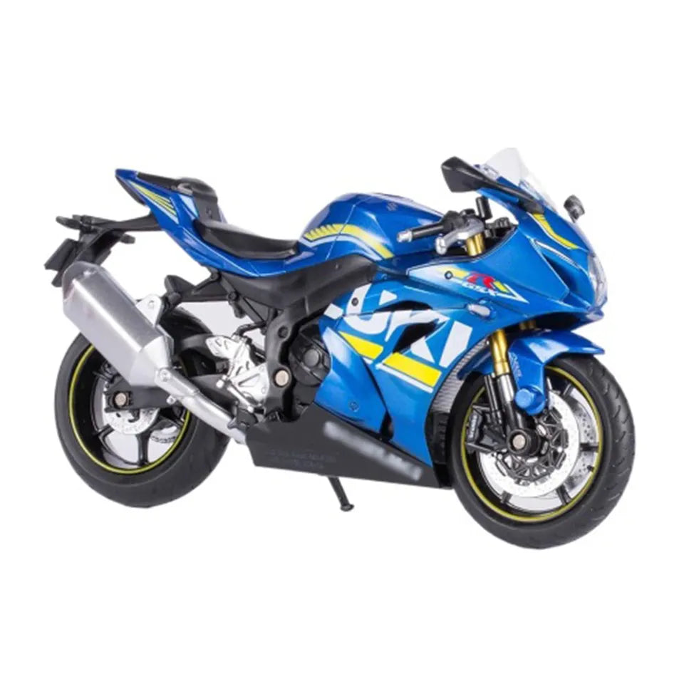 D-power MSZ - SUZUKI GSX-R1000 - Blue | Die-Cast Replica, Ultimate Collector's Item, Limited Edition | Size - 1:12, For Kids 3+