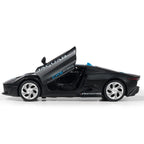 D-power MSZ – Jaguar C-X75 - Black | Die-Cast Replica, Ultimate Collector's Item, Super Cars | Toy Vehicles, Metal Toy Car Model - Pull Back Collection | Size - 1:32, For Kids 3+