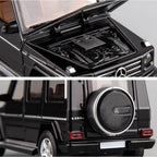 D-power MSZ – Mercedes Benz G350D - Black | Die-Cast Replica, Ultimate Collector's Item, SUV Cars | Toy Vehicles, Metal Toy Car Model - Pull Back Collection | Size - 1:32, For Kids 3+