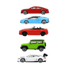 D-power MSZ – G5 Series, 5Pc 1:64 Sized Audi, Aventador, BMW, Jimny | Die-Cast Replica, Ultimate Collector's Item, Toy Car, Bundle Collection | Size - 1:64, For Kids 3+