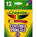 12 ct. Colored Pencils,  long