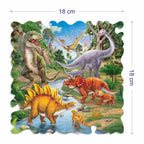 Unikplay - Mini Jigsaw Puzzle Tube – Dino | 30-Piece Dinosaur Puzzle for Kids | Unique Shaped Pieces | Travel-Friendly Educational Toy | Ages 3+