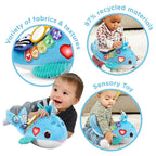 VTech Baby Snuggly Sounds Whale, Baby Sensory Toy with Lights, Sounds & Music, Interactive Gift for infants 3, 6, 9, 12 months +, English version