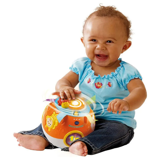 VTech - 3-in-1 Magic Move Ball | Interactive & Developmental Ball with Sounds and Music | Suitable for Ages 6 - 36 Months