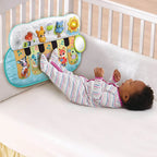 VTech – Lil’ Critters Play & Dream Musical Piano | Baby Musical Toy Mat with Sounds for Boys & Girls | Soothing & Playful Music - Multicolor
