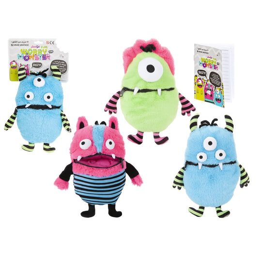 WORRY MONSTER | 15cm Rabbit Fur Soft Plush Toy