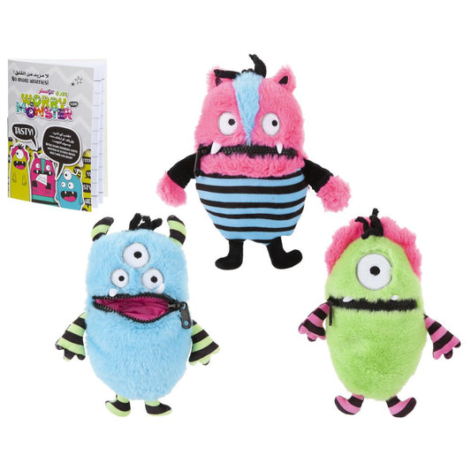 WORRY MONSTER | 20cm Rabbit Fur Soft Plush Toy