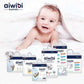 Aiwibi Disposable Breathable Baby Pants Q Shape With Super Soft Embossed Pearl Topsheet Pants,Size XXL 15-21KG 20 Pieces