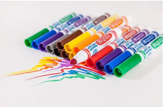 10 Ct Silly Scents Smash Ups, Broad Line Washable Markers