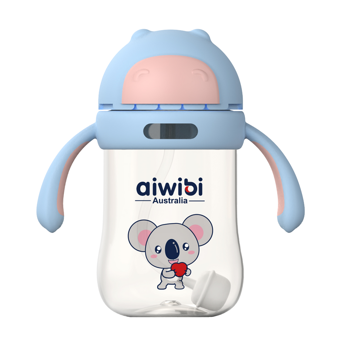 Aiwibi Water Bottle with straw 300ml