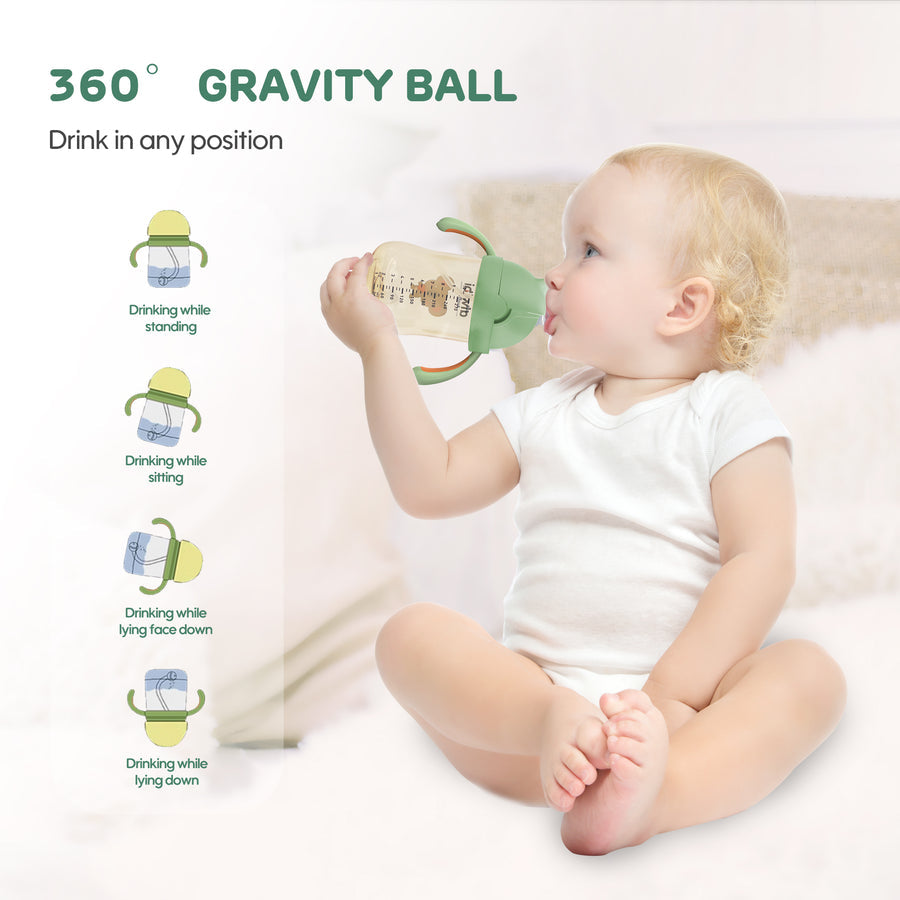 Aiwibi Water Bottle with straw 300ml