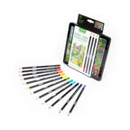 Crayola Signature Blend & Shade Colored Pencils with Tin, 24 Count