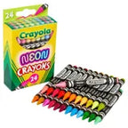 Crayola - 24 ct. Neon Crayons