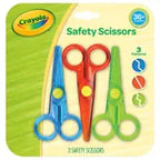 Crayola My First Crayola Safety Scissors, 3 Count