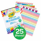 Crayola - 25 ct. Bright Pop! Cardstock