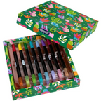 Crayola Brush & Detail Dual-Ended Markers, 16 Count – Blendable Art Markers with Brush and Fine Tips for Drawing, Lettering & Coloring