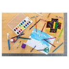 Crayola Washable Watercolors Pans with Plastic Handled Brush, 16 Count