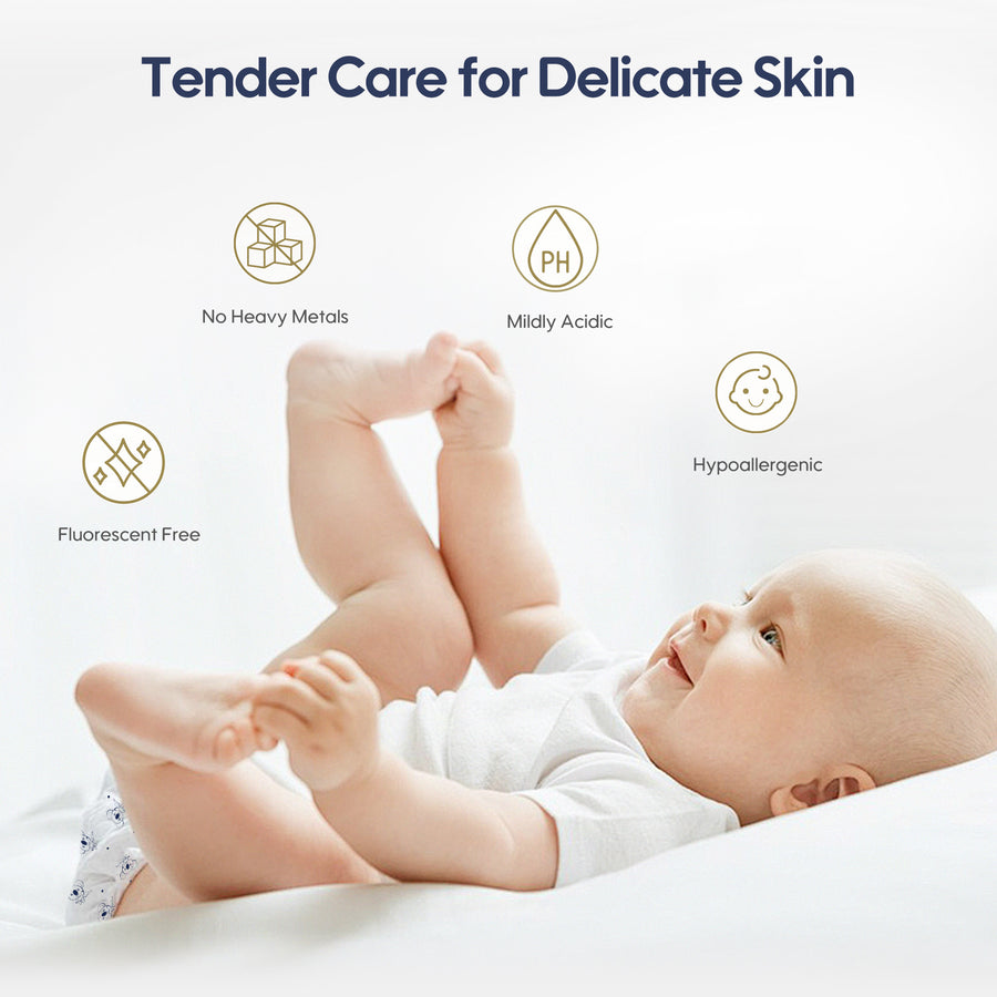 Aiwibi Comfy Dry Baby Diapers, Size 4, L 9-14kg, 44 Pieces