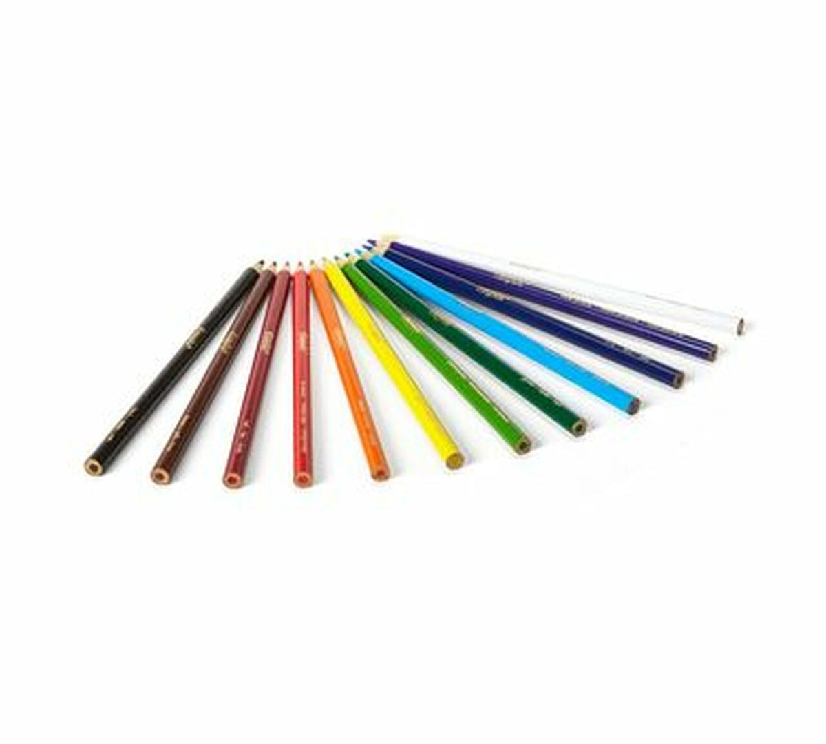 12 CT. COLORED PENCILS, LONG