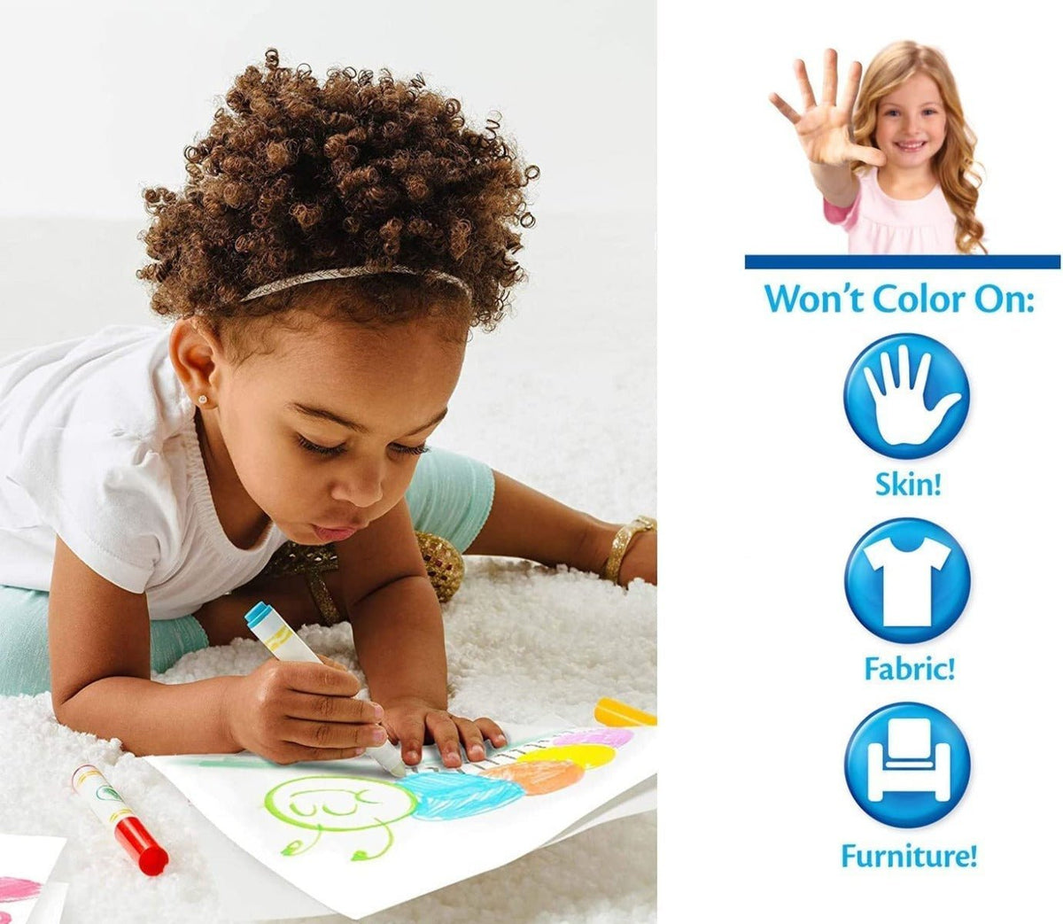 Color Wonder Set Once Upon A Time, coloring book, 4 markers