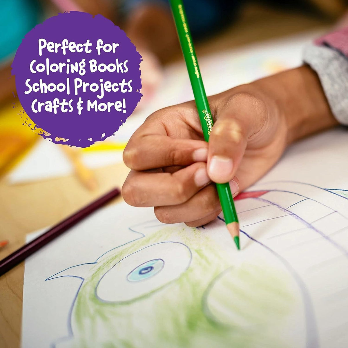 Crayola 50ct Long Colored Pencils