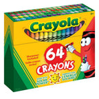 Crayola - 64 ct. Crayons - Non-Peggable
