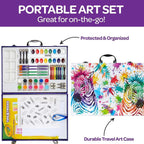 Crayola Table Top Easel Art Case for Kids