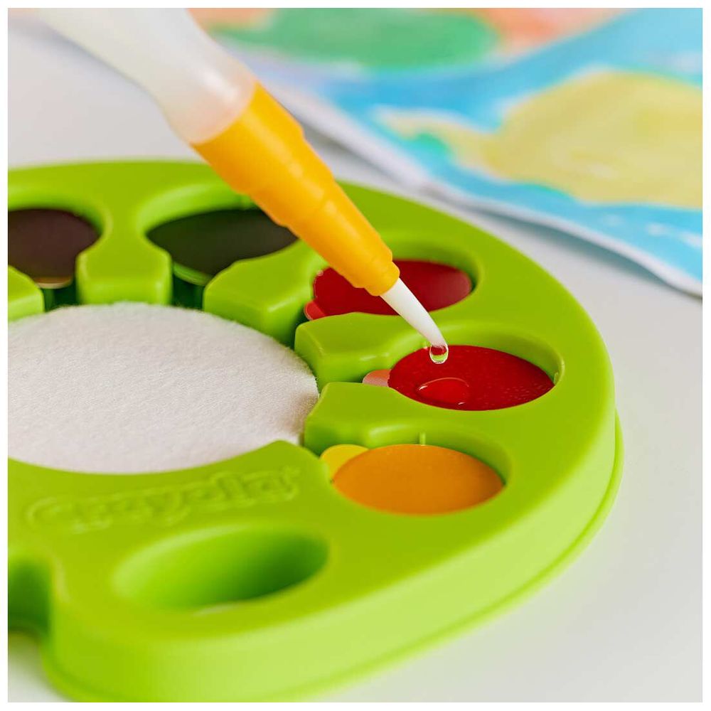 Crayola Pop & Paint Washable Watercolor Palette