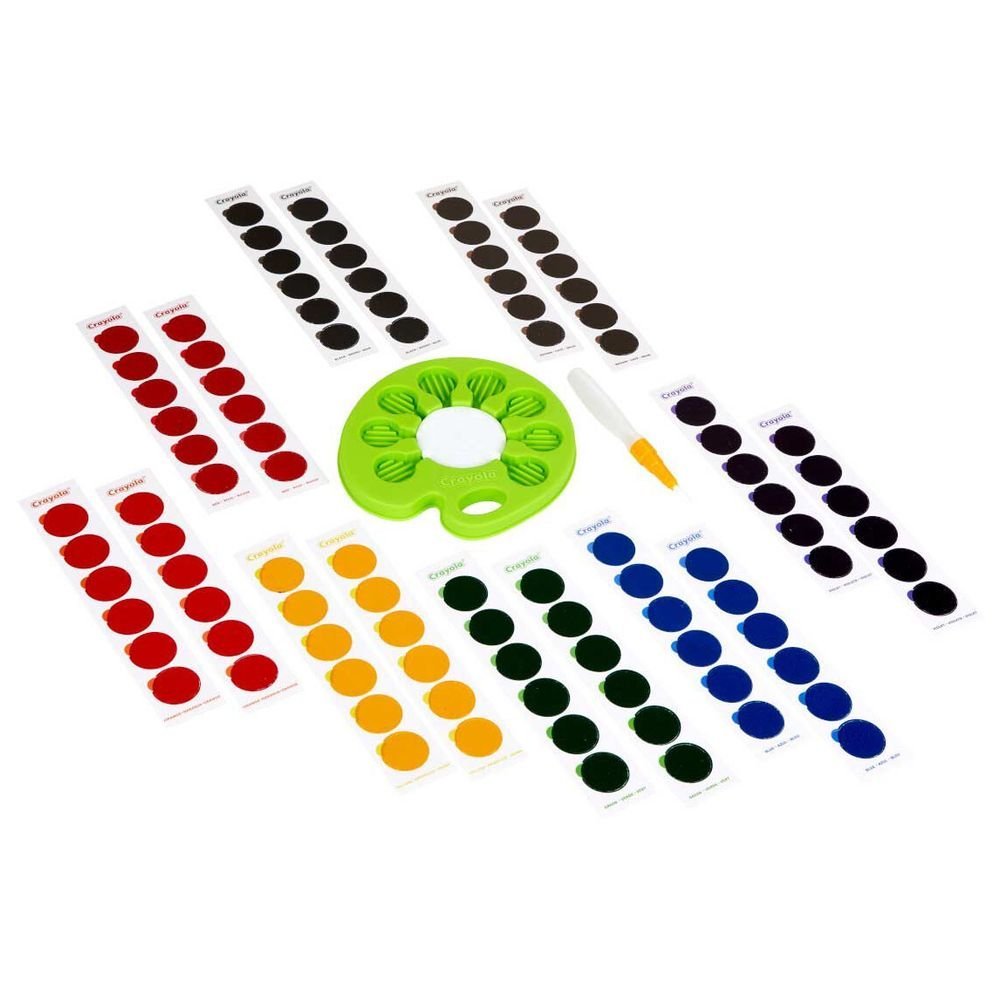 Crayola Pop & Paint Washable Watercolor Palette