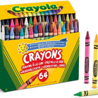 Crayola Standard Crayons, Assorted Colors, Box Of 120 Crayons