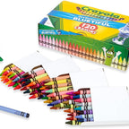 Crayola Standard Crayons, Assorted Colors, Box Of 120 Crayons
