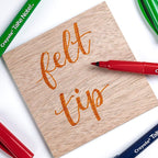 Take Note Washable Felt Tip Pens, 6 Count