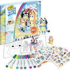 Crayola Disney Princess Color & Sticker Activity Set – 20 Coloring Pages, Stickers & 26 Washable Markers, Creative Gift for Kids Ages 3+