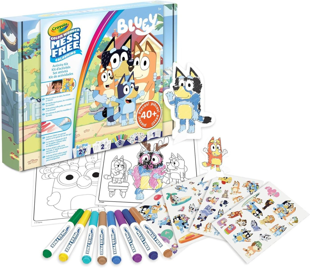 Crayola Disney Princess Color & Sticker Activity Set – 20 Coloring Pages, Stickers & 26 Washable Markers, Creative Gift for Kids Ages 3+