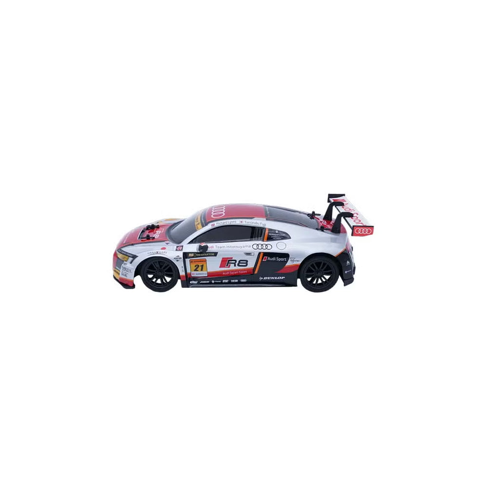 D-power - 1:16 Audi R8 Super GT300 RC Car – 2.4GHz Remote Control, Rechargeable Battery, High-Speed Racing Vehicle for Kids Ages 6+
