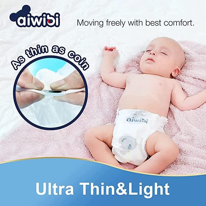 Aiwibi Premium Diaper Pants Size 6,15-21KG,36 Count,Super Soft and Ultra Thin Baby Pants Diaper,Size XXL Disposable Pant Diapers