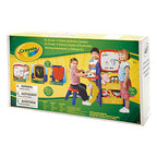 Crayola Double-sided easel with a 6-in-1 creativity center board